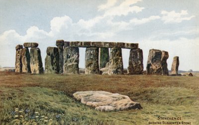 Stonehenge, con la Pietra del Massacro da Alfred Robert Quinton